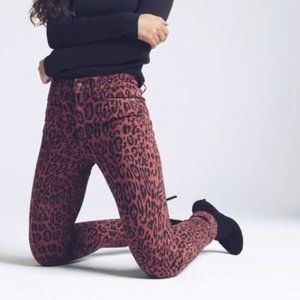 NWT Joe's Jeans The Charlie Leopard Skinny Jeans